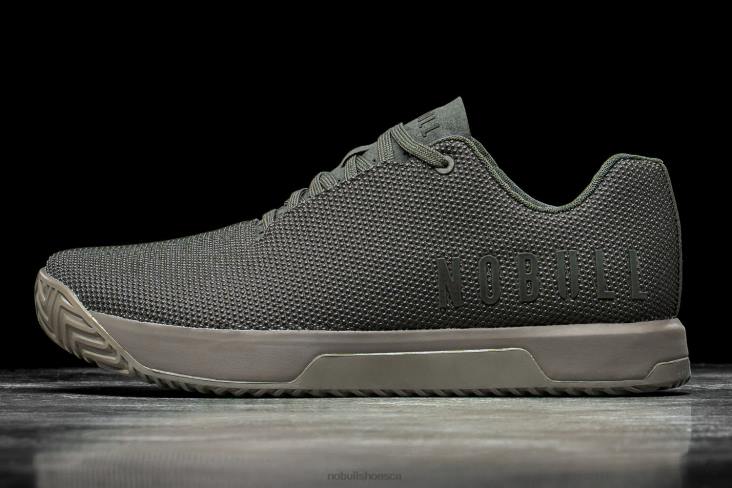 6DJZ101 Men Forest Dark Fallen Rock Trainer+ Nobull