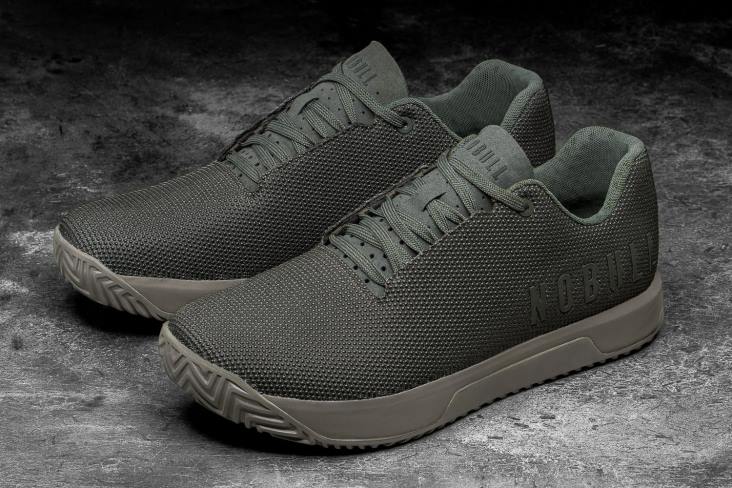 6DJZ101 Men Forest Dark Fallen Rock Trainer+ Nobull