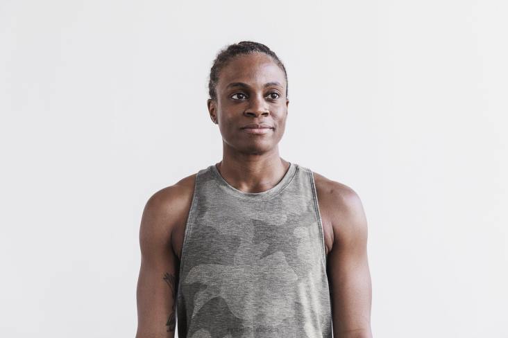 6DJZ1046 Women High-Neck Tank Nobull