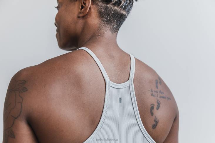 6DJZ1061 Women Halter Crop Tank Nobull