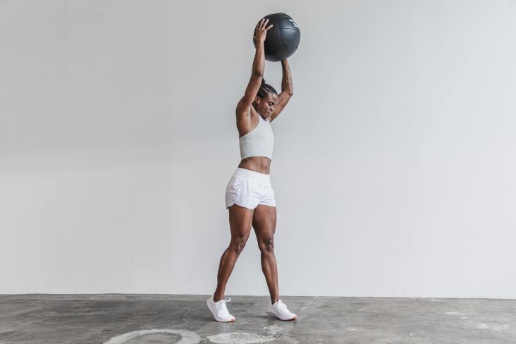 6DJZ1061 Women Halter Crop Tank Nobull