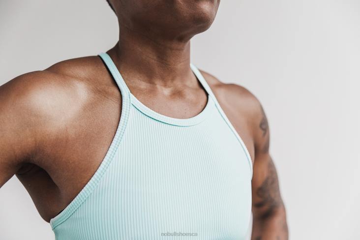 6DJZ1062 Women Halter Crop Tank Nobull