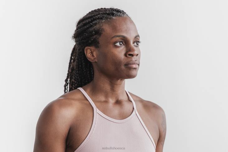 6DJZ1063 Women Halter Crop Tank Nobull