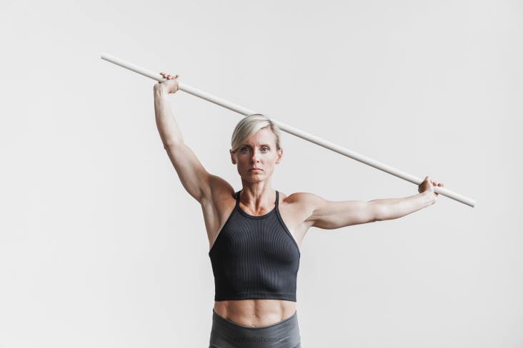 6DJZ1066 Women Halter Crop Tank Nobull