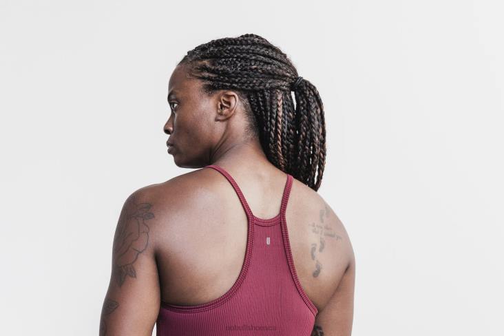 6DJZ1067 Women Halter Crop Tank Nobull