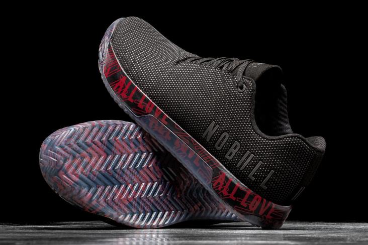 6DJZ108 Men All Love Black Trainer+ Nobull