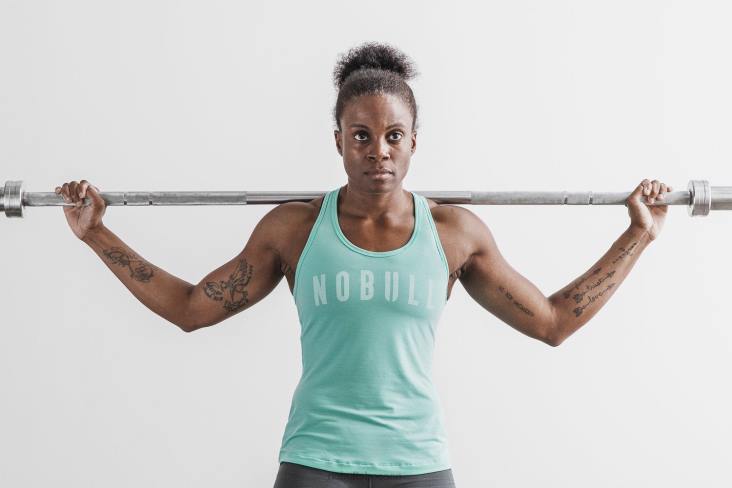 6DJZ1087 Women Racerback Tank Nobull