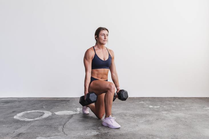 6DJZ1122 Women V-Neck Sports Bra Nobull