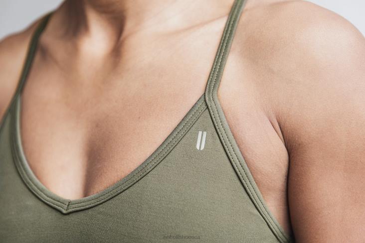 6DJZ1124 Women V-Neck Sports Bra Nobull