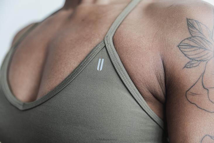 6DJZ1126 Women V-Neck Sports Bra Nobull