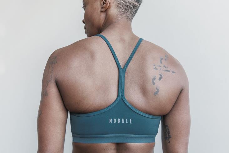 6DJZ1127 Women V-Neck Sports Bra Nobull