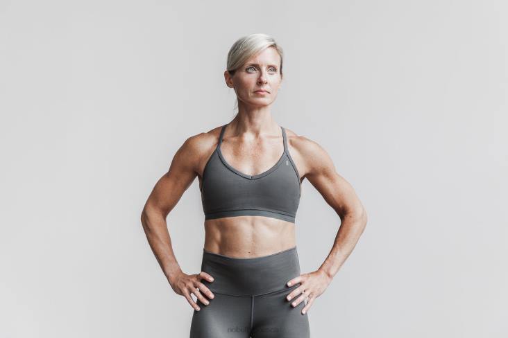 6DJZ1132 Women V-Neck Sports Bra Nobull