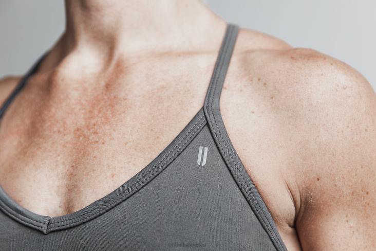 6DJZ1132 Women V-Neck Sports Bra Nobull