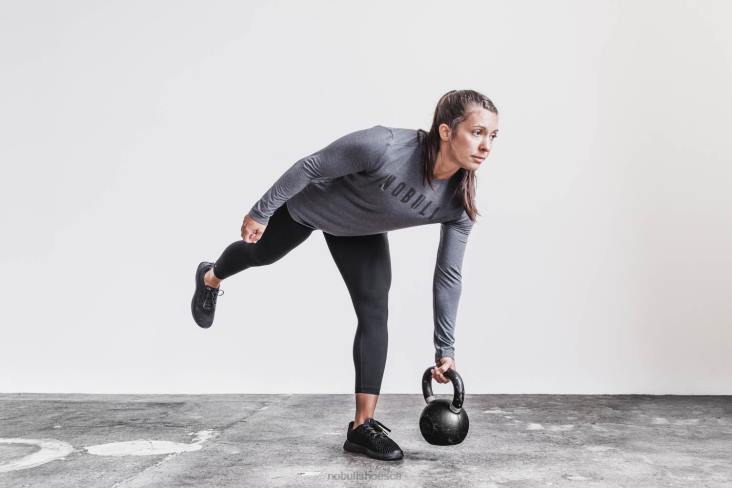 6DJZ1143 Women Long Sleeve Tee Nobull