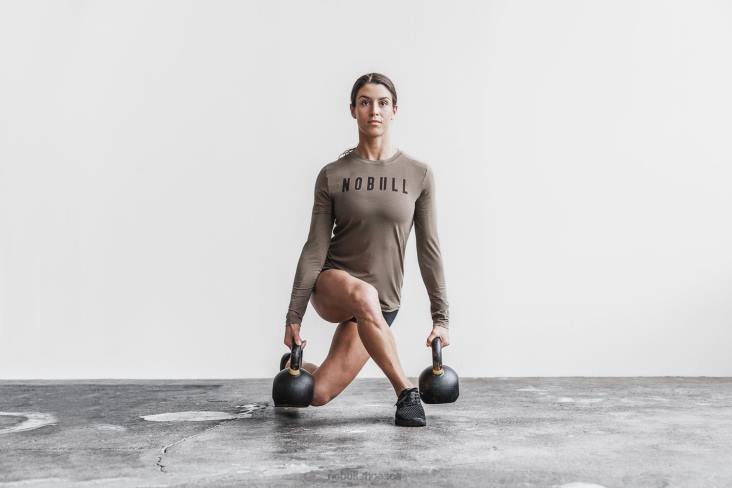 6DJZ1145 Women Long Sleeve Tee Nobull