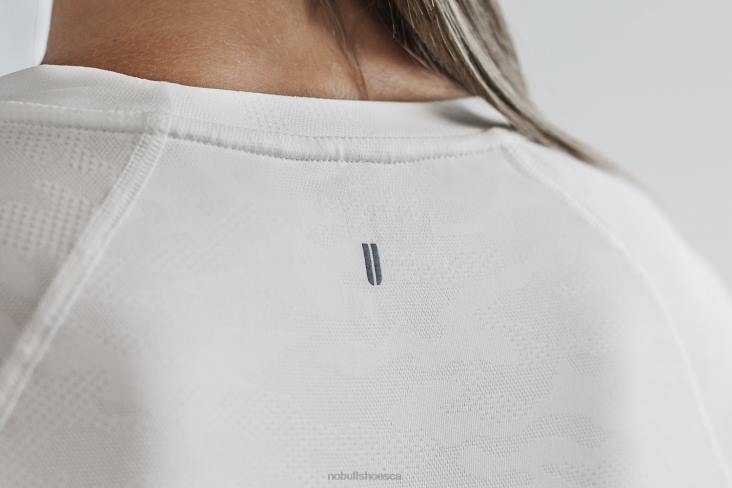 6DJZ1153 Women Lightweight Textured Long Sleeve Tee Nobull