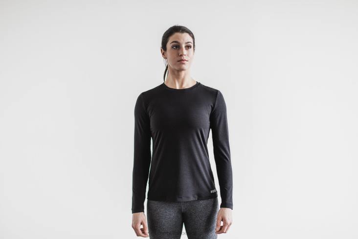 6DJZ1156 Women Long Sleeve Tee Nobull