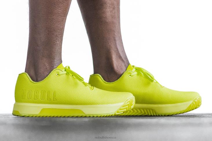6DJZ116 Men Neon Lime Trainer+ Nobull