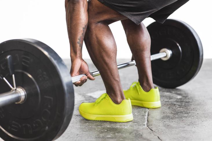 6DJZ116 Men Neon Lime Trainer+ Nobull