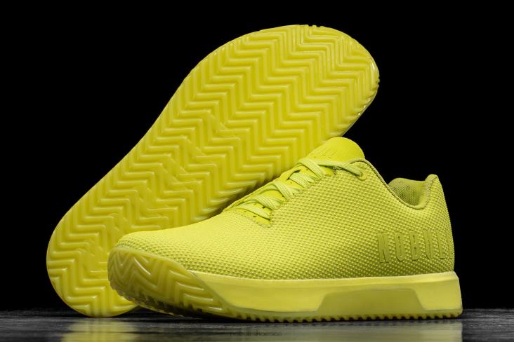 6DJZ116 Men Neon Lime Trainer+ Nobull