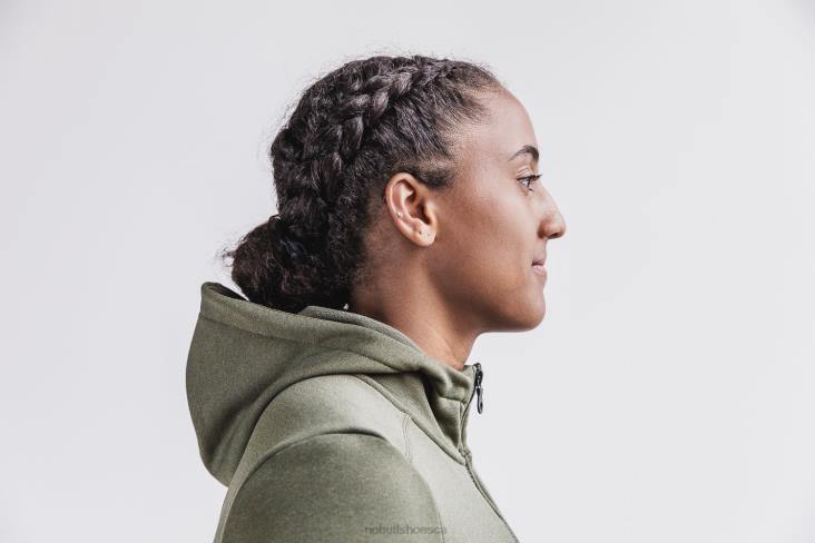 6DJZ1176 Women Performance Zip-Up Hoodie Nobull