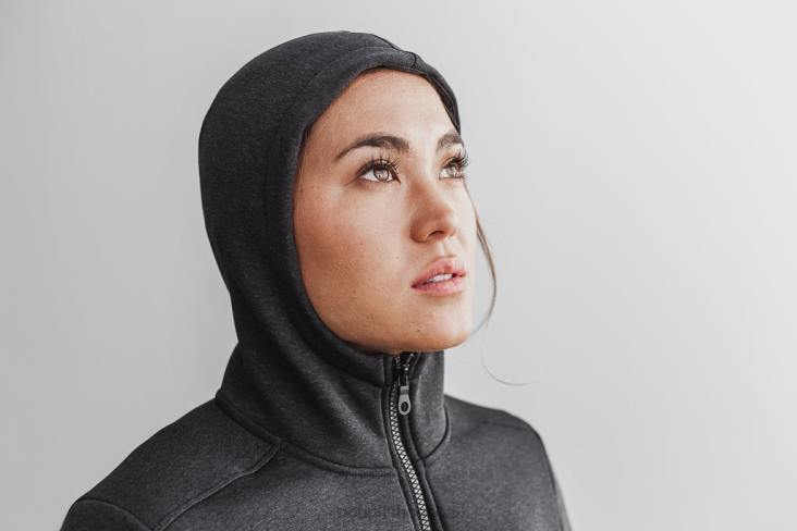 6DJZ1180 Women Performance Zip-Up Hoodie Nobull