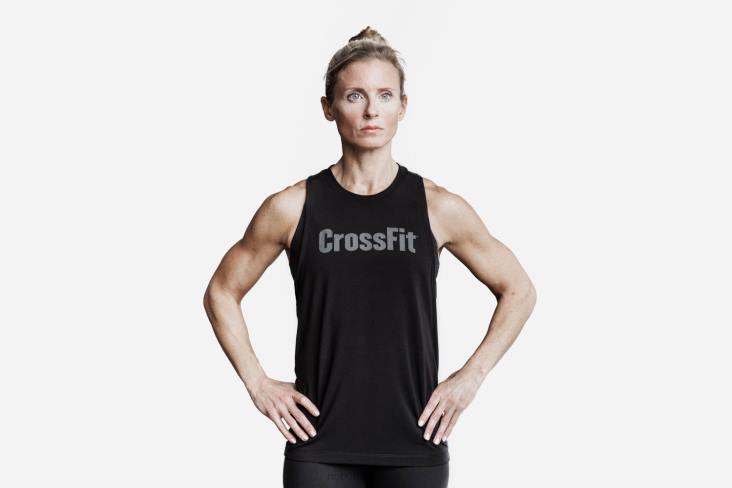 6DJZ1219 Women Crossfit Open 2023 High-Neck Tank Nobull