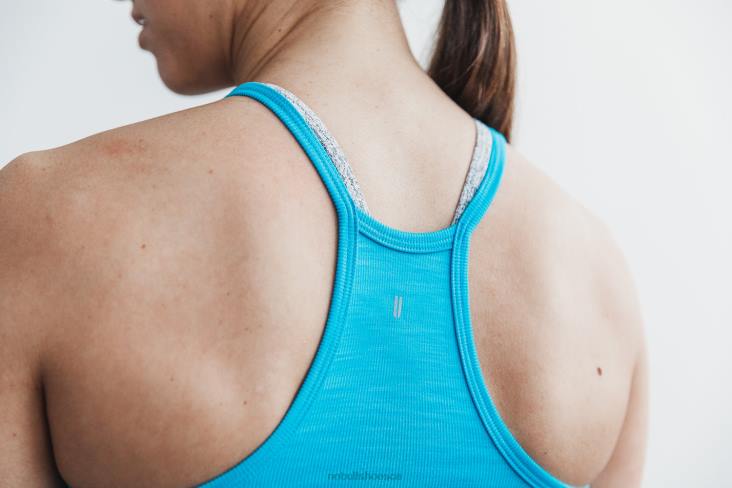 6DJZ1227 Women Halter Crop Tank Nobull