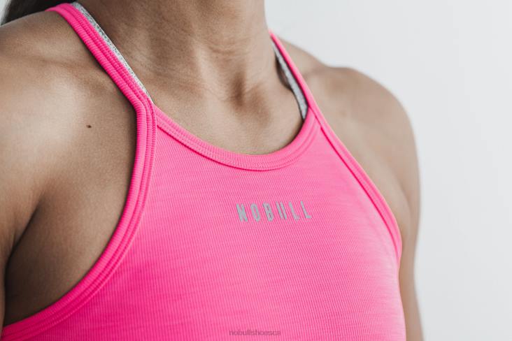 6DJZ1228 Women Halter Crop Tank Nobull