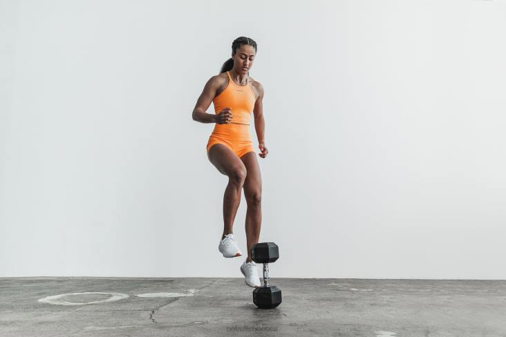 6DJZ1229 Women Halter Crop Tank Nobull