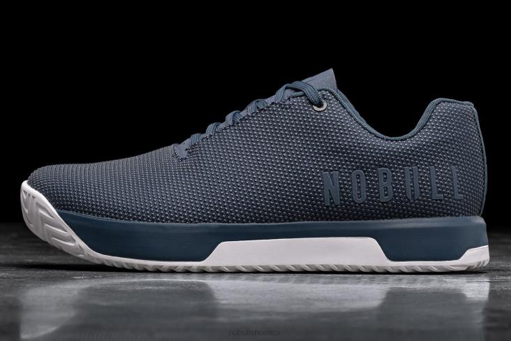 6DJZ123 Men Navy White Trainer+ Nobull