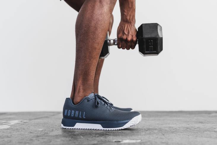 6DJZ123 Men Navy White Trainer+ Nobull