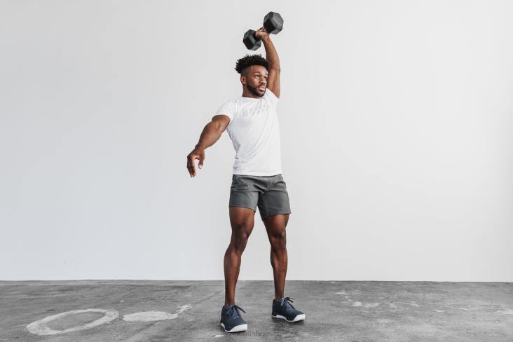 6DJZ123 Men Navy White Trainer+ Nobull