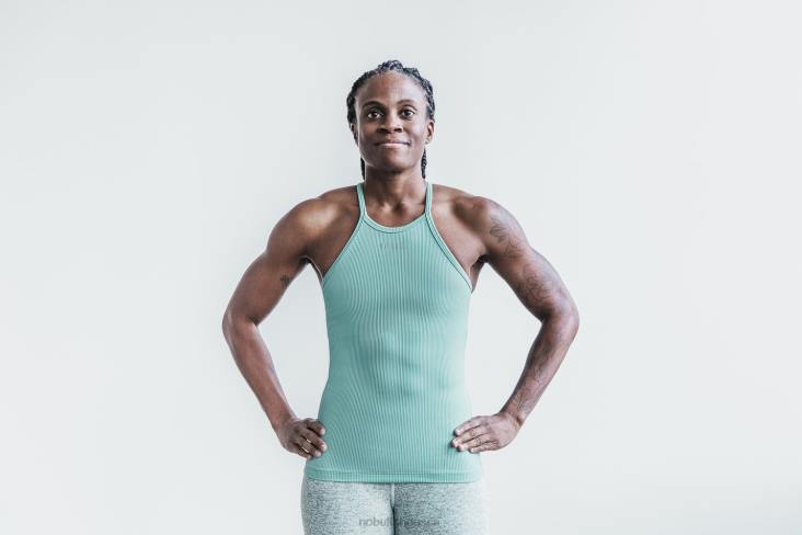 6DJZ1245 Women Halter Tank Nobull