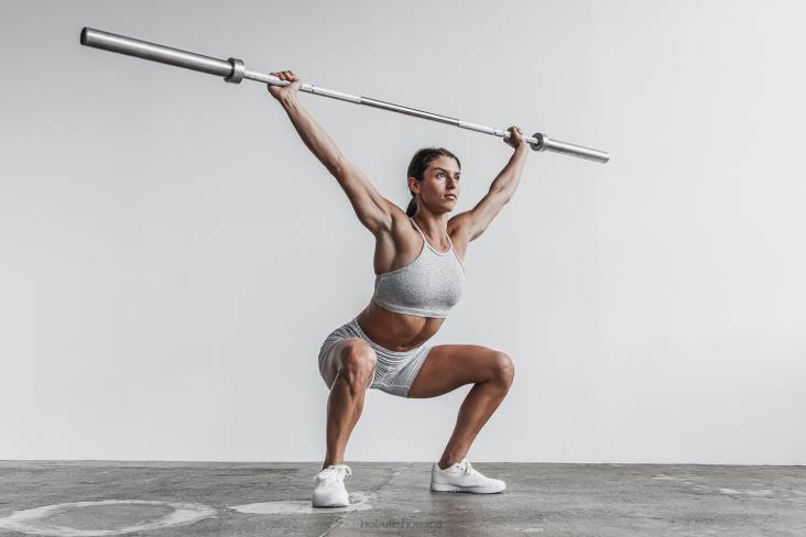 6DJZ1257 Women Halter Sports Bra Nobull