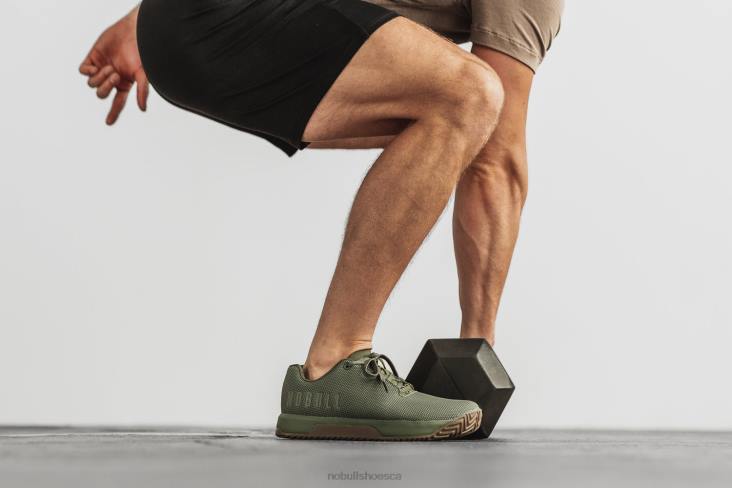 6DJZ126 Men Army Dark Gum Trainer+ Nobull