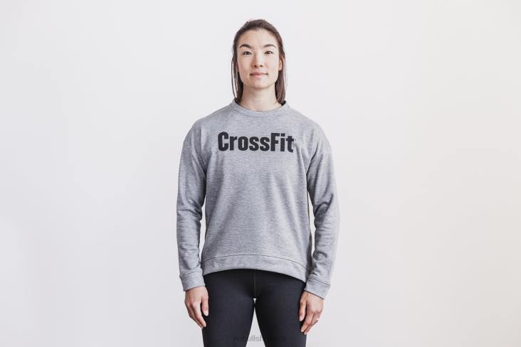 6DJZ1323 Women Crossfit Crew Sweatshirt Nobull