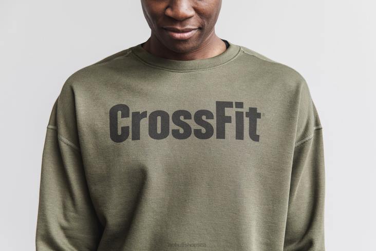 6DJZ1324 Women Crossfit Crew Sweatshirt Nobull