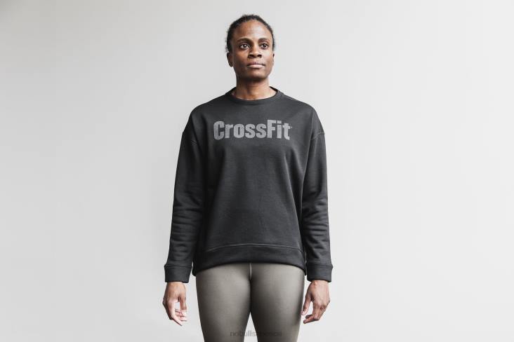6DJZ1325 Women Crossfit Crew Sweatshirt Nobull