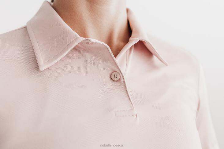 6DJZ1326 Women Lightweight Textured Polo Nobull