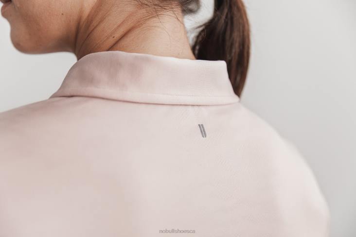 6DJZ1326 Women Lightweight Textured Polo Nobull