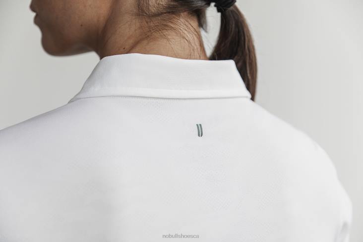 6DJZ1328 Women Lightweight Textured Polo Nobull