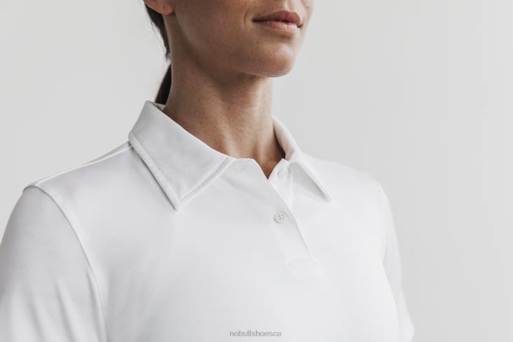 6DJZ1328 Women Lightweight Textured Polo Nobull