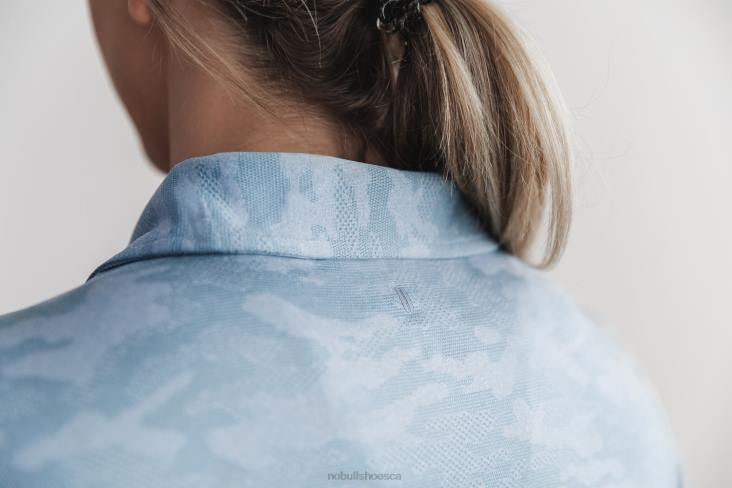 6DJZ1331 Women Lightweight Textured Polo Nobull