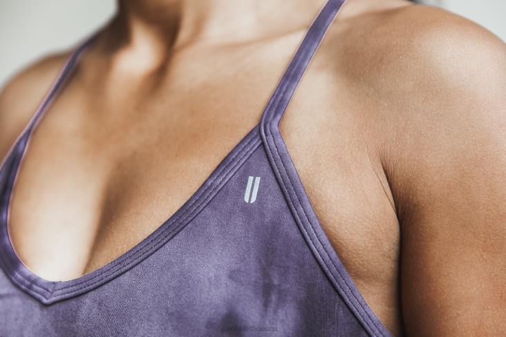 6DJZ1347 Women V-Neck Sports Bra Nobull