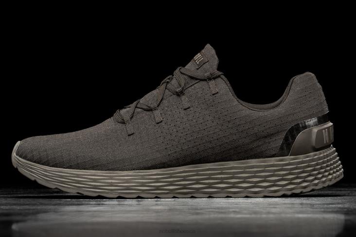 6DJZ135 Men Wren Dark Fallen Rock Ripstop Runner Nobull