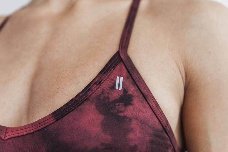 6DJZ1352 Women V-Neck Sports Bra Nobull