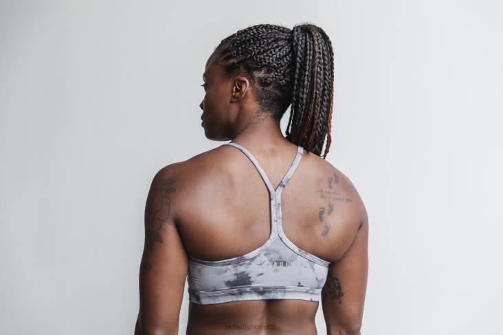 6DJZ1353 Women V-Neck Sports Bra Nobull