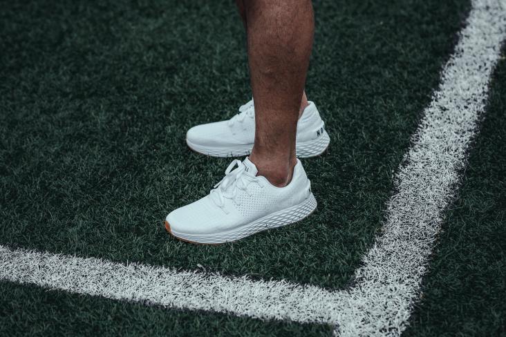 6DJZ145 Men White Ripstop Runner Nobull