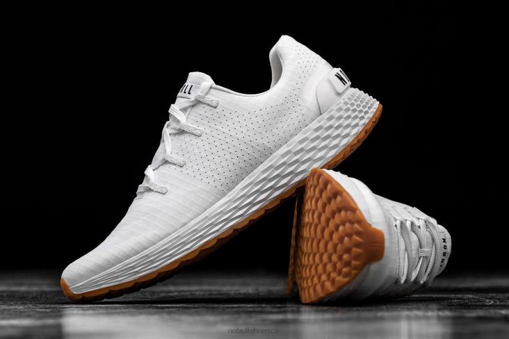 6DJZ145 Men White Ripstop Runner Nobull